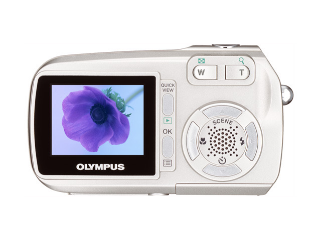 CAMEDIA X-500 背面