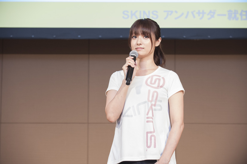 深田恭子、スポーツウェア姿を披露！ブランドアンバサダーに就任