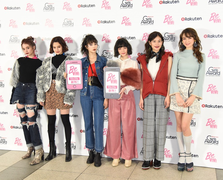 瑛茉ジャスミン、emma、八木アリサ、玉城ティナ、立花恵理、藤井サチ【撮影：竹内みちまろ】