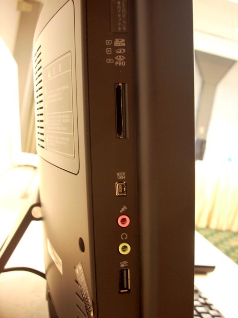 本体サイドのインターフェース