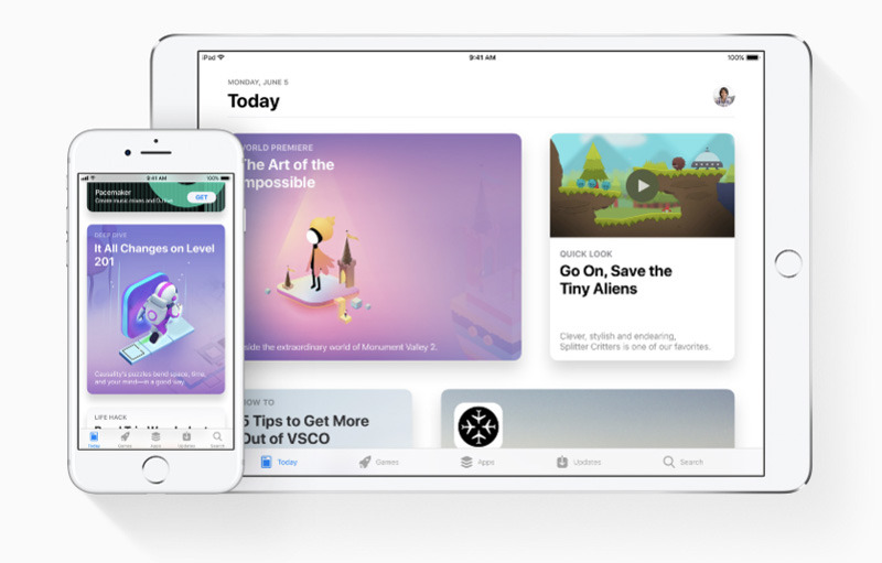 iOS 11ではAppStoreも様変わり