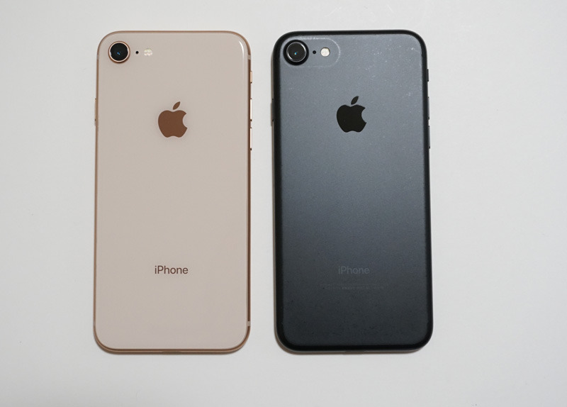 iPhone 8とiPhone 7のカメラ機能を比較してみる