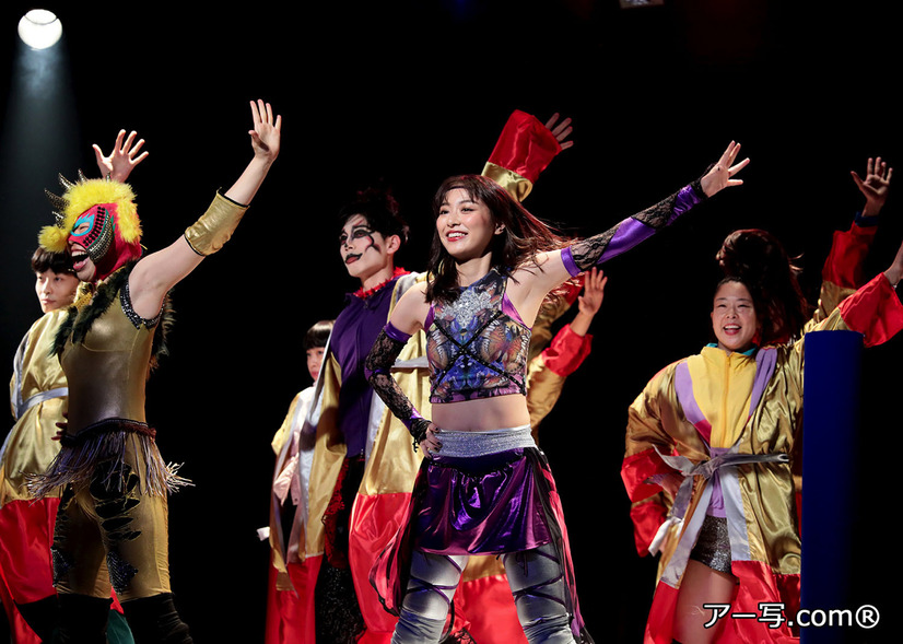 内田理央がプロレスに挑戦する舞台、東京公演がスタート