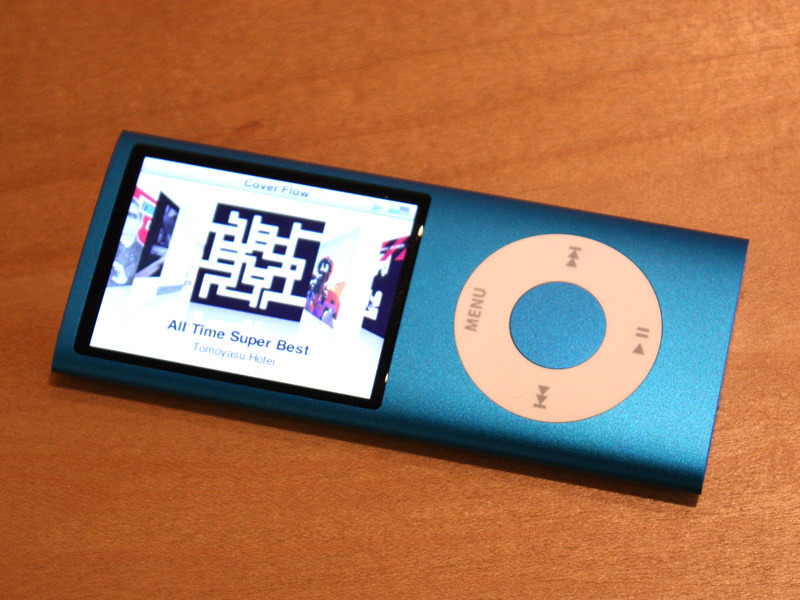 第4世代iPod nano（横モード）