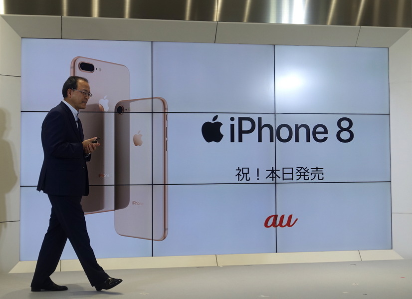 iPhone 8発売イベント時、料金プランに自信をみせていたKDDI 代表取締役社長 田中孝司氏