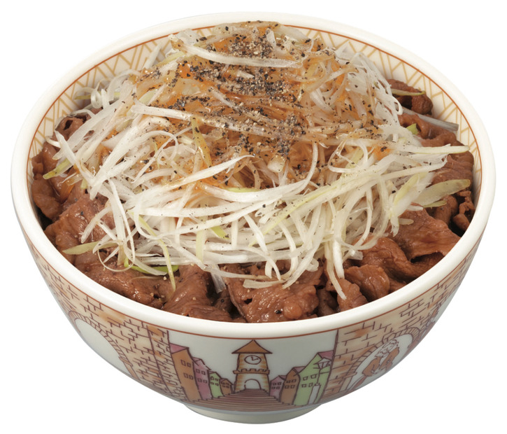 すき家の名作「白髪ねぎ牛丼」が復活！