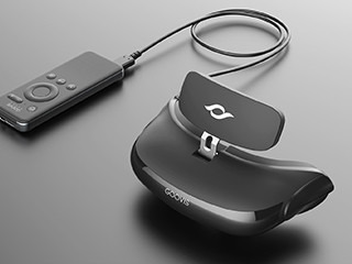 4K表示に対応したモバイルゴーグルCinego
