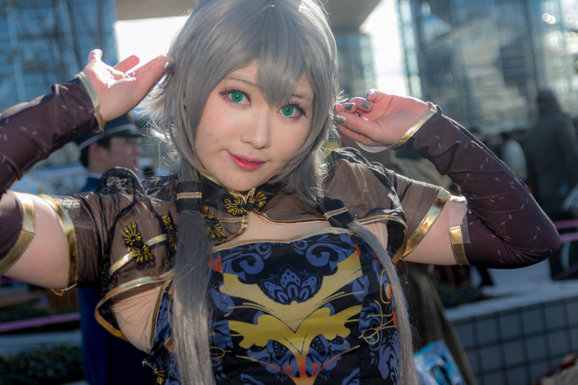 【コミケ93】寒さにもかかわらず注目集める！初日に見つけた美人コスプレイヤー