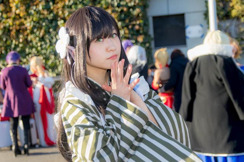 【コミケ93】寒さにもかかわらず注目集める！初日に見つけた美人コスプレイヤー