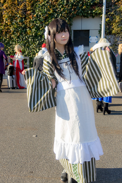 【コミケ93】寒さにもかかわらず注目集める！初日に見つけた美人コスプレイヤー