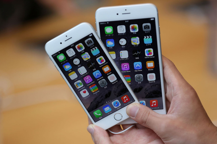 2014年に発売されたiPhone 6シリーズ （C）Getty Images