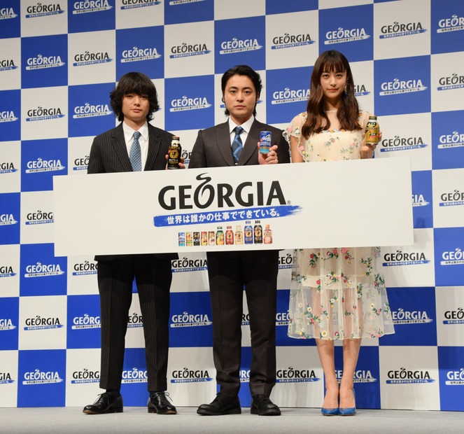 染谷将太、山田孝之、山本美月【写真：竹内みちまろ】