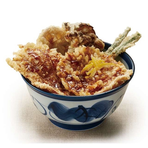 天丼てんやから季節限定の「春一番天丼」「三元豚ロース天丼」が登場