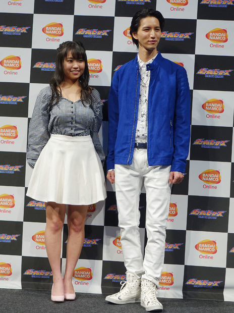 田口淳之介と大原優乃、ガンダムゲームで本気バトル！