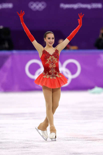 アリーナ・ザギトワ（ｃ）Getty Images