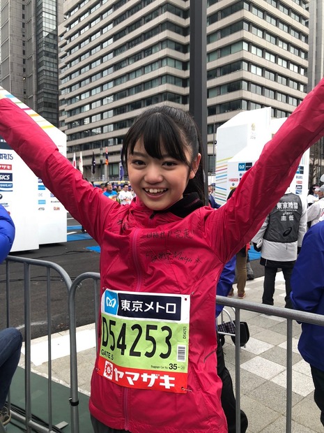 アップアップガールズ（2）吉川茉優、東京マラソン2018を完走