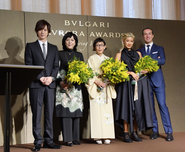 「BVLGARI AVRORA AWARDS 2018」記者会見【写真：竹内みちまろ】