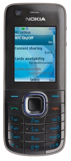 Nokia 6212 Classic正面