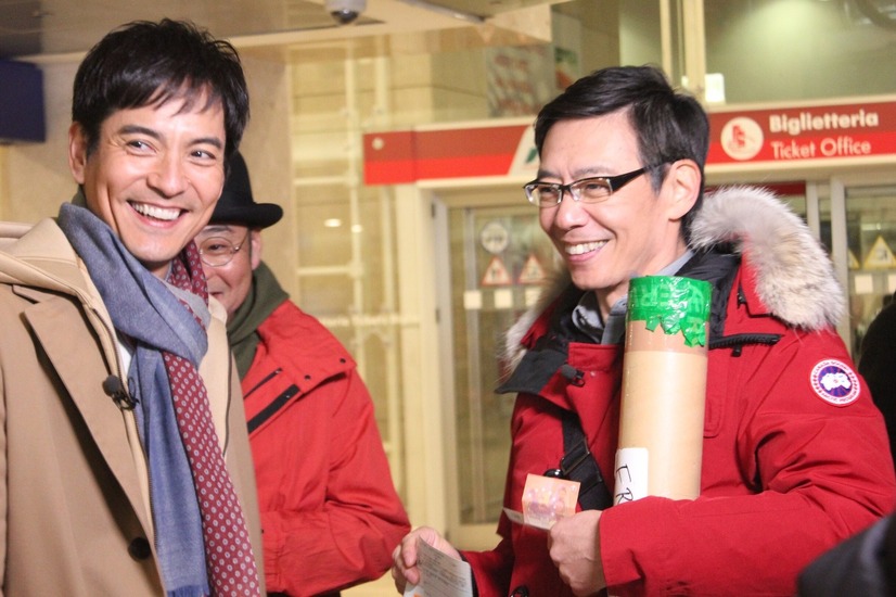 沢村一樹、生瀬勝久、田口浩正、上杉柊平がイタリア3都市を鉄道旅！