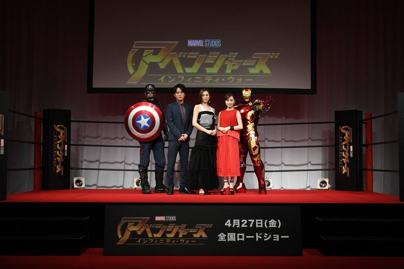 映画『アベンジャーズ』新作の集結式に米倉涼子、溝端淳平、百田夏菜子！