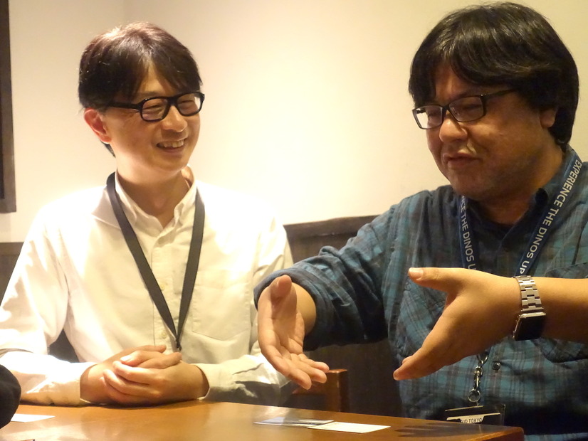 森嶋氏（左）と本山氏（右）
