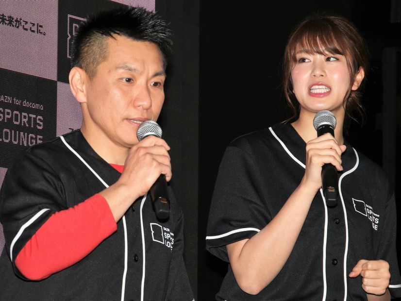 増田英彦(ますだおかだ)、稲村亜美【撮影：小宮山あきの】