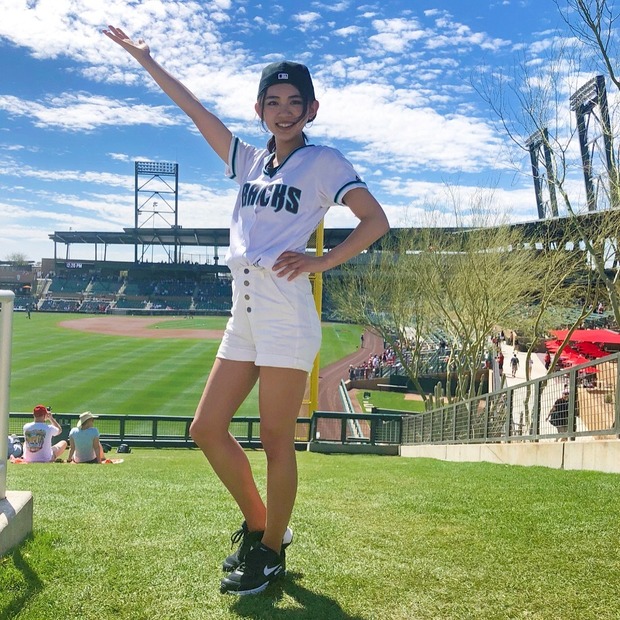 “野球女子”坪井ミサト、MLBの取材でアメリカへ！