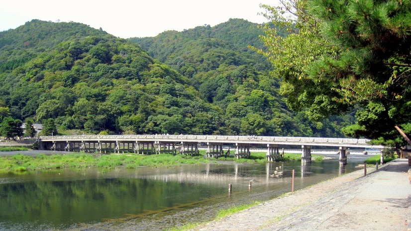 嵐山の渡月橋