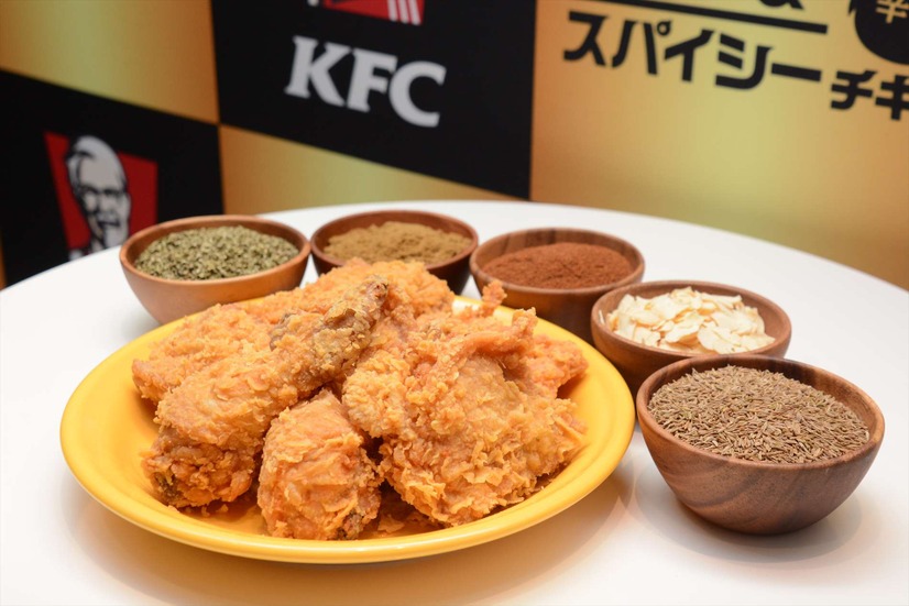 「KFC“世界が認めたスパイシーチキン”記者発表会＆試食会」【錦怜那】