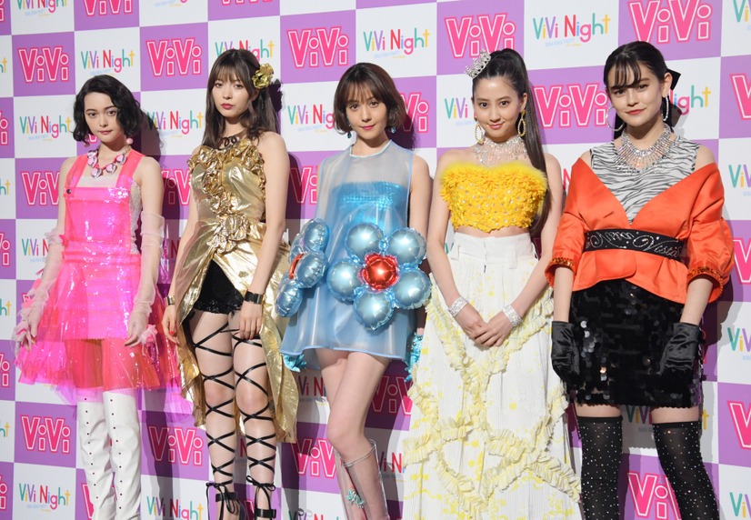 玉城ティナ、八木アリサ、トリンドル玲奈、河北麻友子、emma【写真：竹内みちまろ】