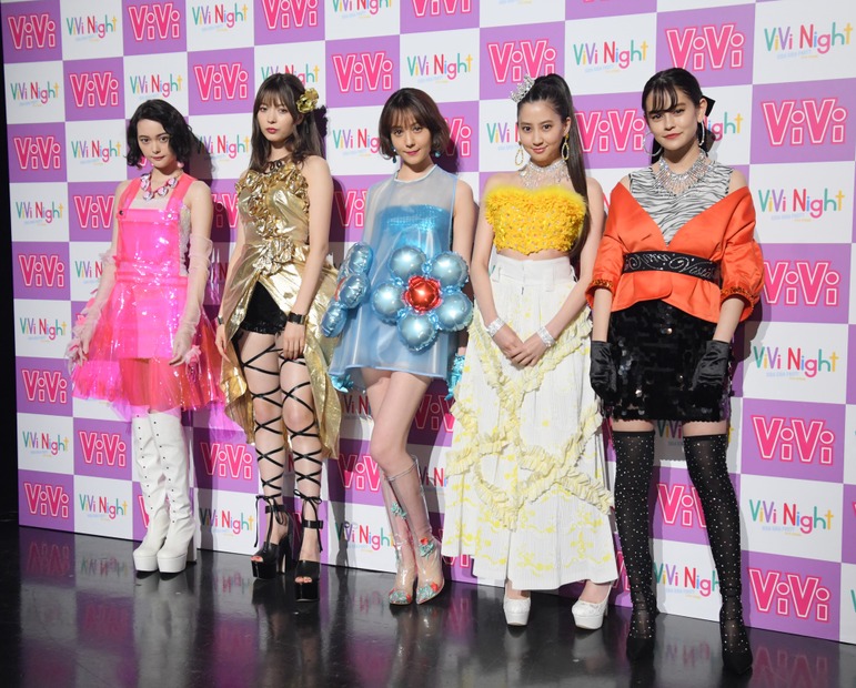 玉城ティナ、八木アリサ、トリンドル玲奈、河北麻友子、emma【写真：竹内みちまろ】