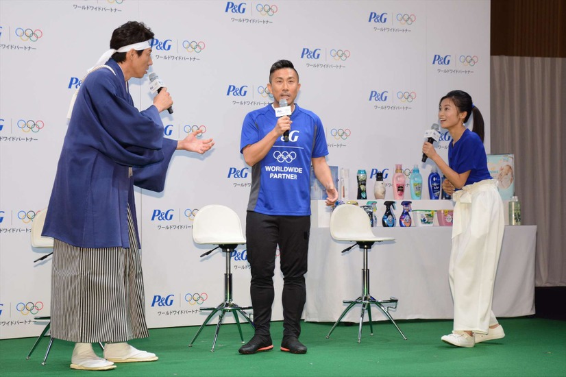 P&G『ママの公式スポンサー』東京2020オリンピック観戦チケットキャンペーン発表会【錦怜那】
