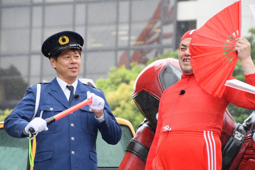 野性爆弾ロッシー、くっきー【写真：竹内みちまろ】