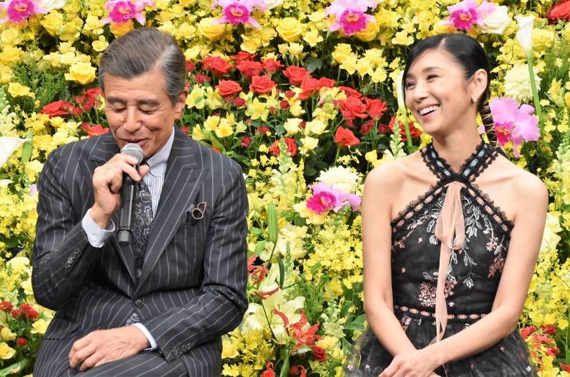 夫婦役を演じた舘ひろしと黒木瞳