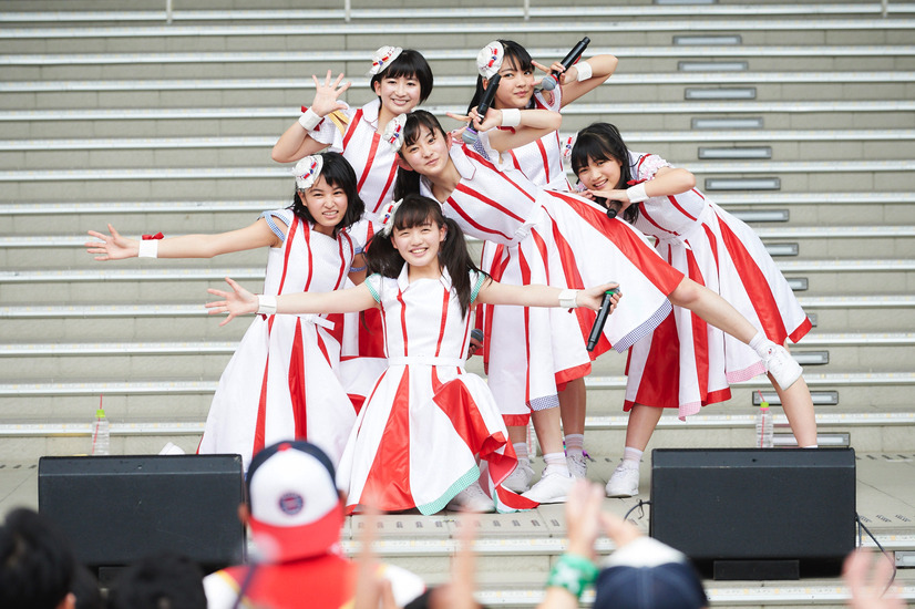 ばってん少女隊、リリースイベント最終日に神輿を担いで登場