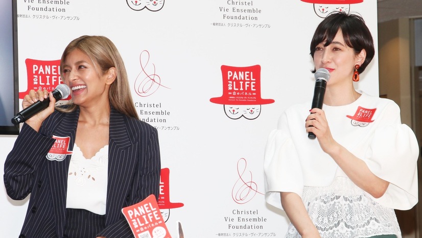 滝川クリステル、殺処分ゼロ目指し新プロジェクト『Panel for Life』発表