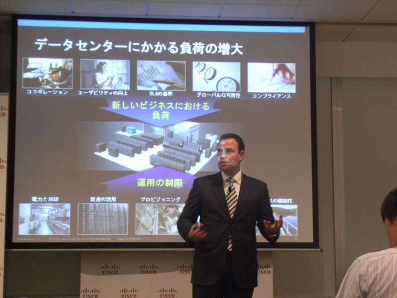 シスコシステムズ 社長兼最高経営責任者 エザード・オーバービーク氏