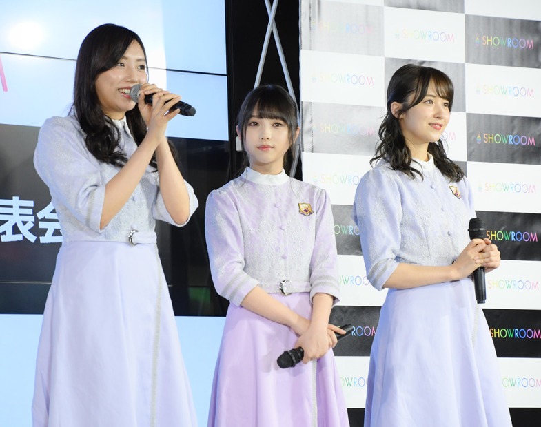 新内眞衣、与田祐希、衛藤美彩【写真：竹内みちまろ】