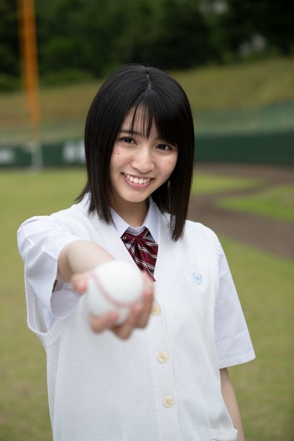 高校生モデル・青島妃菜が夏の高校野球 夏の女神に抜擢