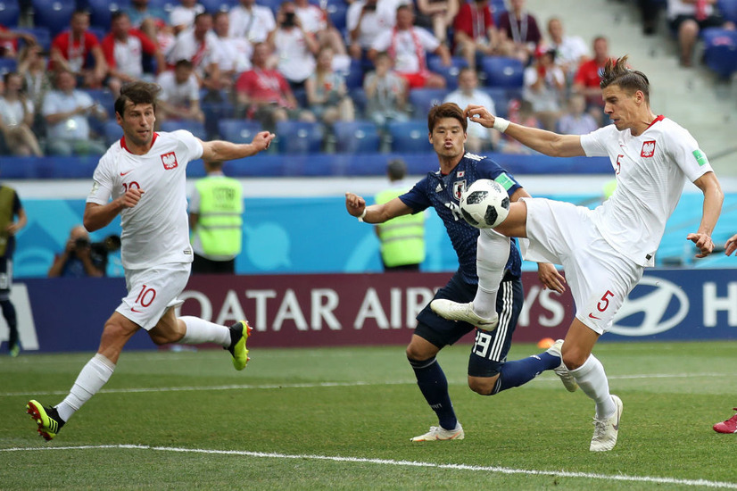 サッカーワールドカップ（W杯）ロシア大会　日本ーポーランド　（ｃ）Getty Images