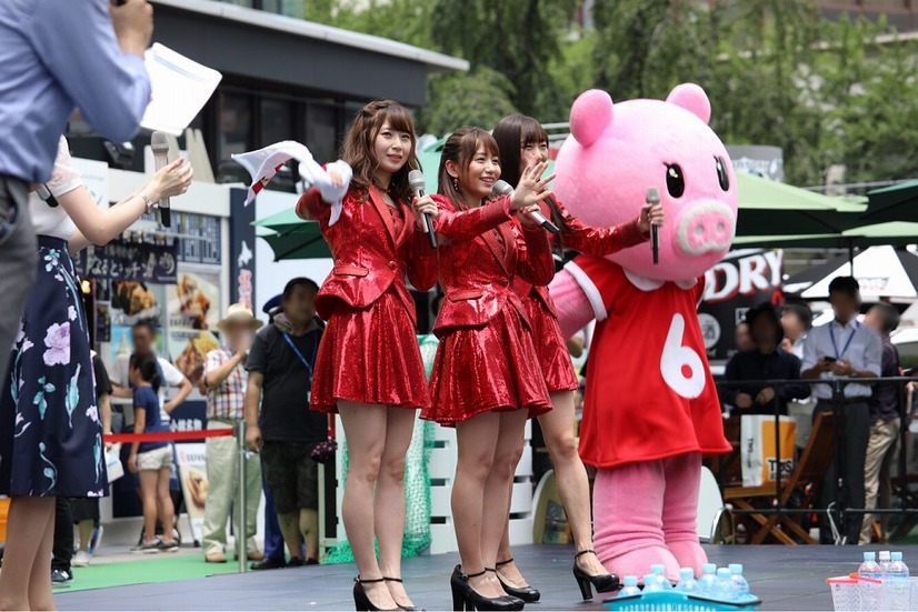 SKE48が新人女子アナと食レポ対決！「TBS夏サカス2018」