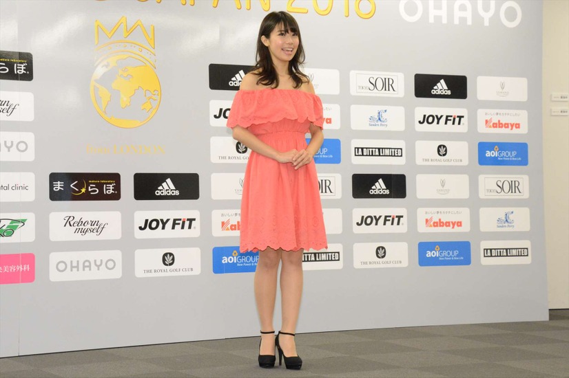 ミス・ワールド2018世界大会ファイナリスト発表会見【錦怜那】