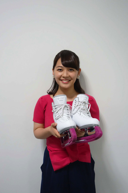 「笑うしかなかった」カンテレ新人・谷元星奈アナ、織田信成指導のもとフィギュアに挑戦