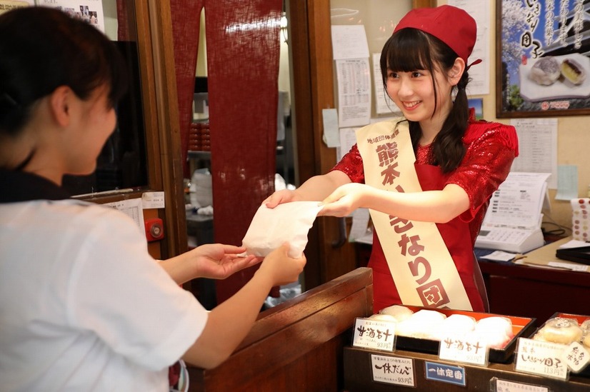 SKE48・井上瑠夏、「くまもと大好き大使」と「熊本いきなり団子大使」に就任！