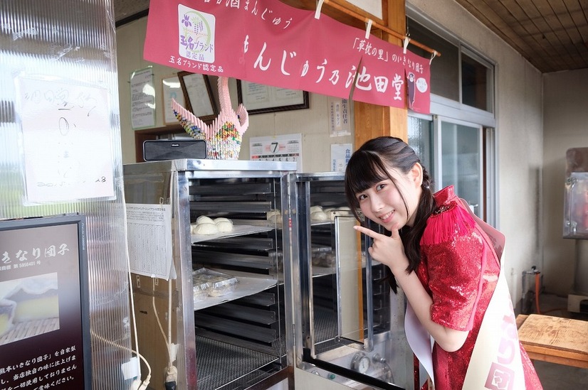 SKE48・井上瑠夏、「くまもと大好き大使」と「熊本いきなり団子大使」に就任！