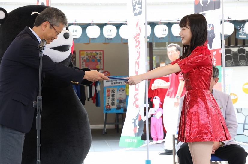 SKE48・井上瑠夏、「くまもと大好き大使」と「熊本いきなり団子大使」に就任！