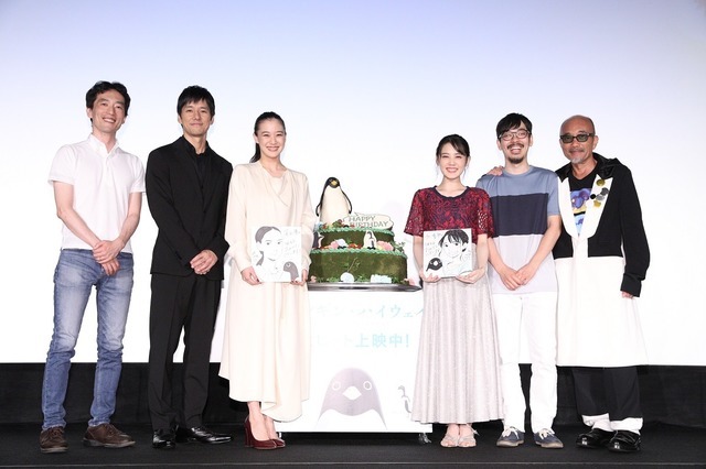 『ペンギン・ハイウェイ』初日舞台挨拶スチール(C)2018 森見登美彦・KADOKAWA／「ペンギン・ハイウェイ」製作委員会