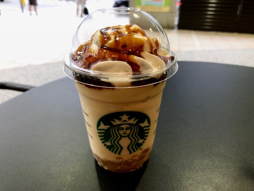 スタバの新作、洋梨フラペはなかなかウマいぞ！