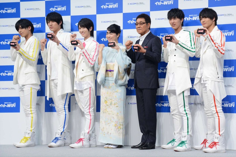 「イモトのWiFi」新CM 発表会【錦怜那】