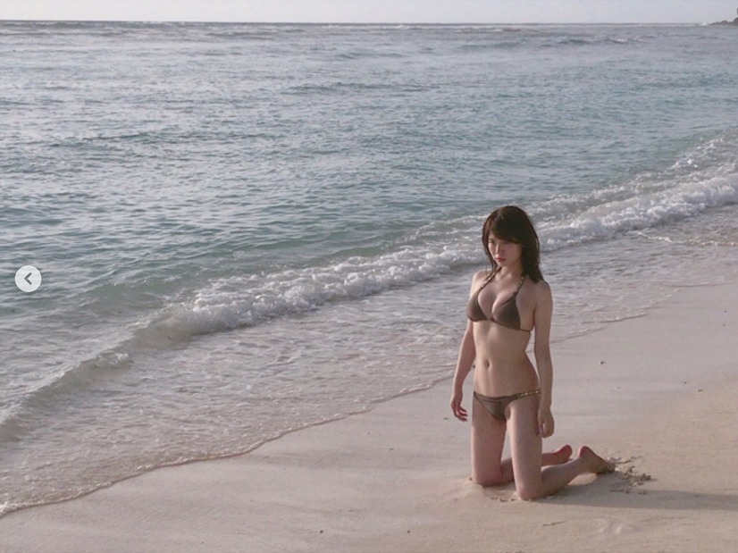 写真は井口綾子の公式Instagramから